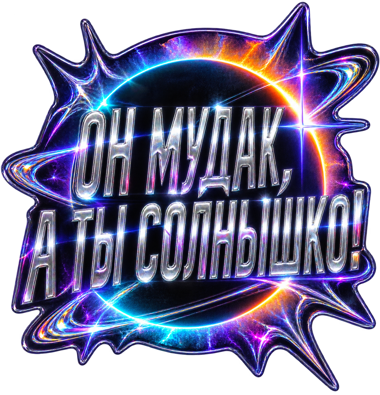Он мудак, а ты солнышко — хром и рейв