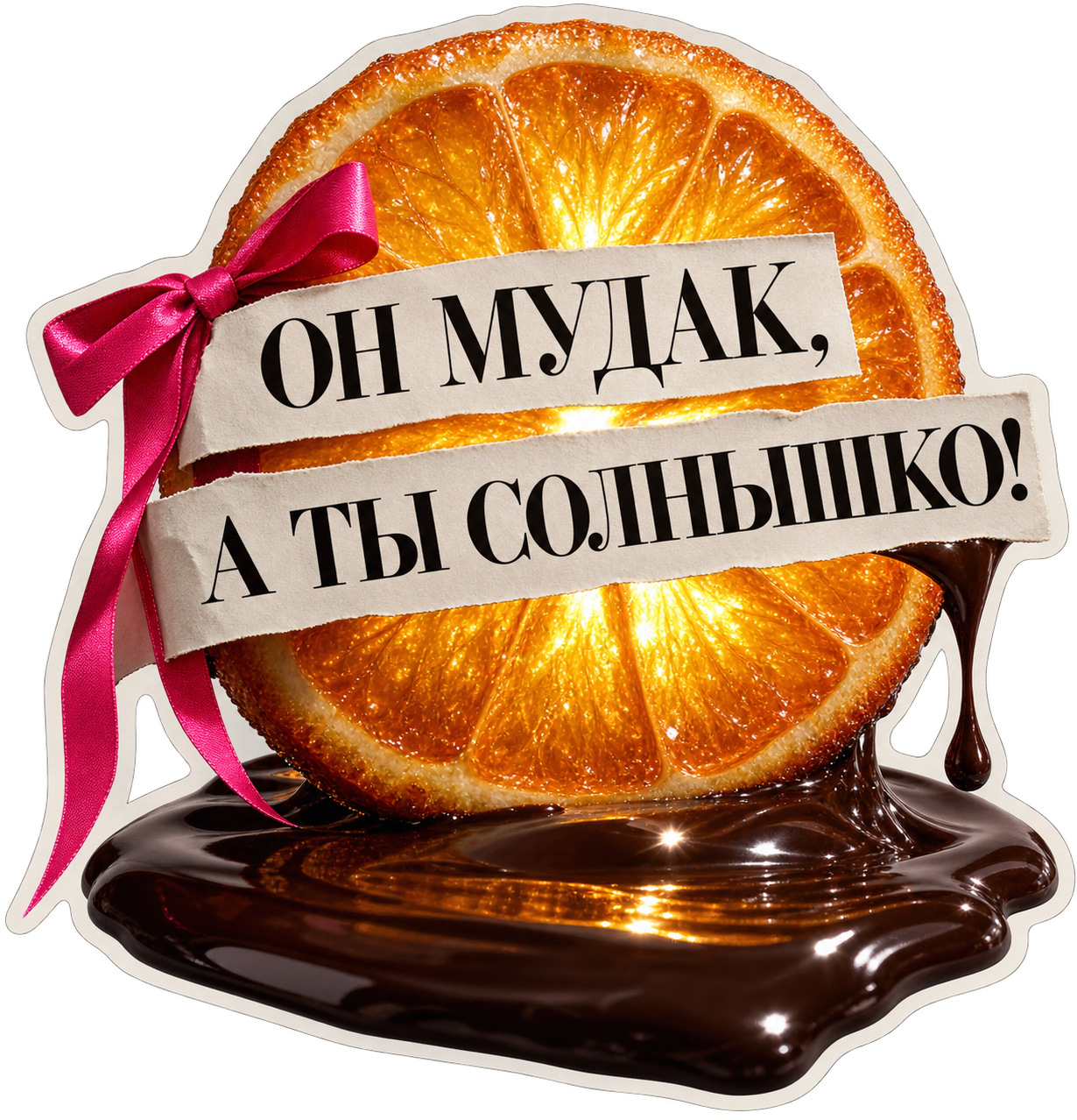 Он мудак, а ты солнышко — фуд-съёмка
